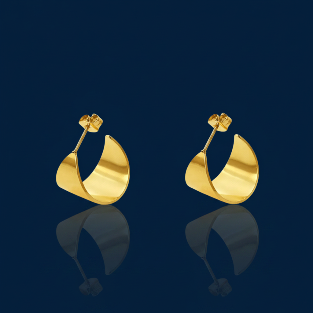 Aurore Stud Earrings – The Gold Edit | SimKap Jewellery