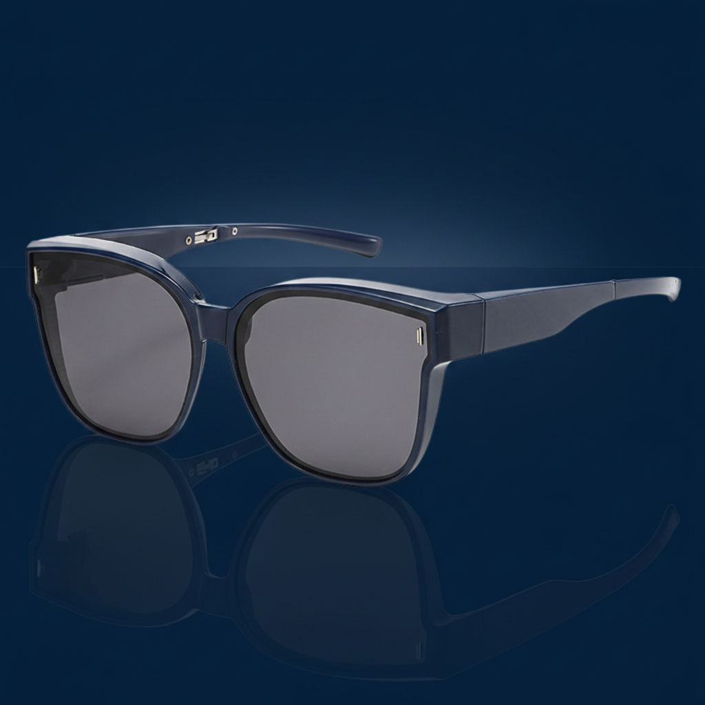 Square Sunglasses UV400 Dark Navy Black Blush Pink Matcha – The Gold Edit | SimKap Jewellery