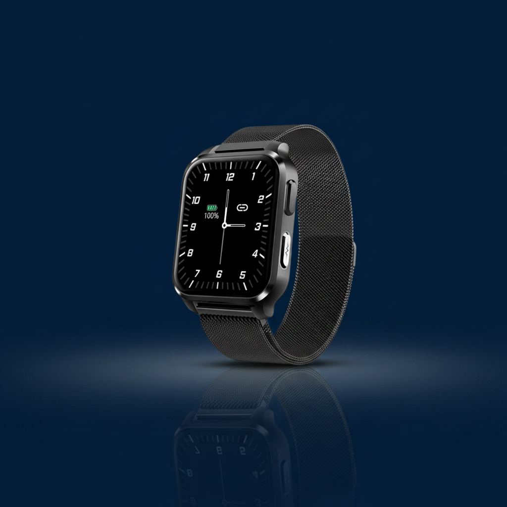 ECG Sports Smartwatch, Health & Fitness Tracker – The Gold Edit | SimKap Jewellery