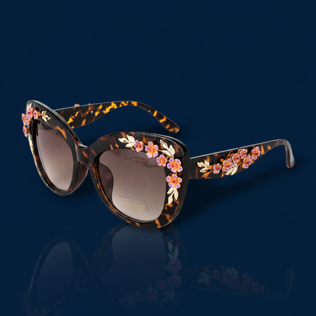 Flower Sunglasses for Women – The Gold Edit | SimKap Jewellery