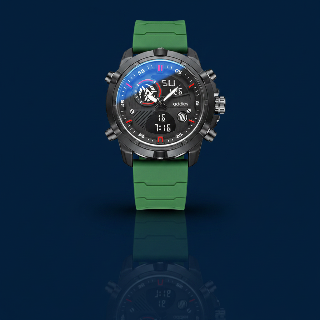 Men's Sport Chronograph Watch – Navy Editorial