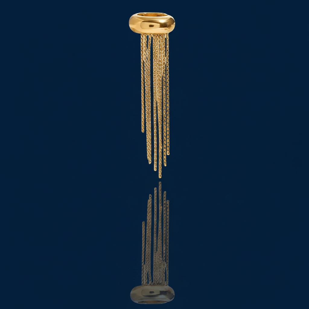 Riviera Chain Earrings – The Gold Edit | SimKap Jewellery